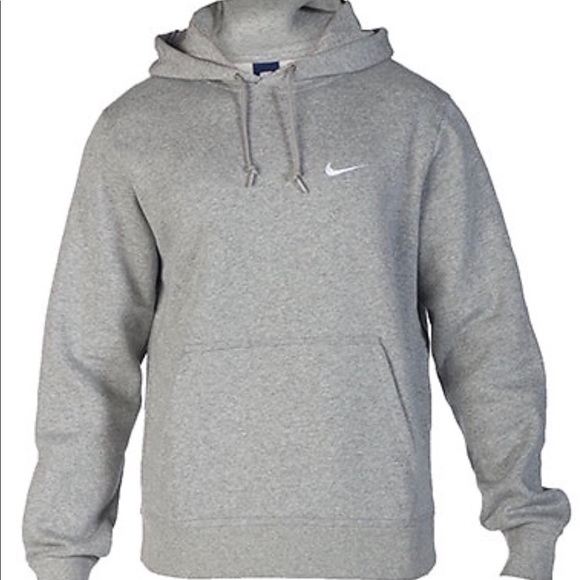 gray nike mens hoodie